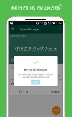 Device ID Changer android App screenshot 0